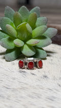 Harris Largo Red coral ring size 6