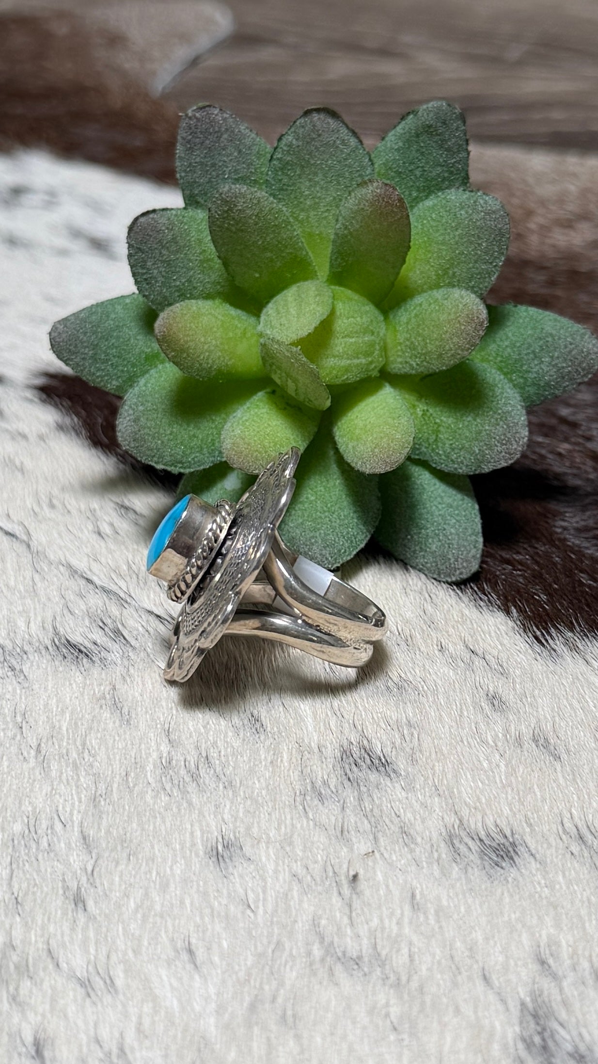 Gilbert Smith TQ concho ring size 6.5