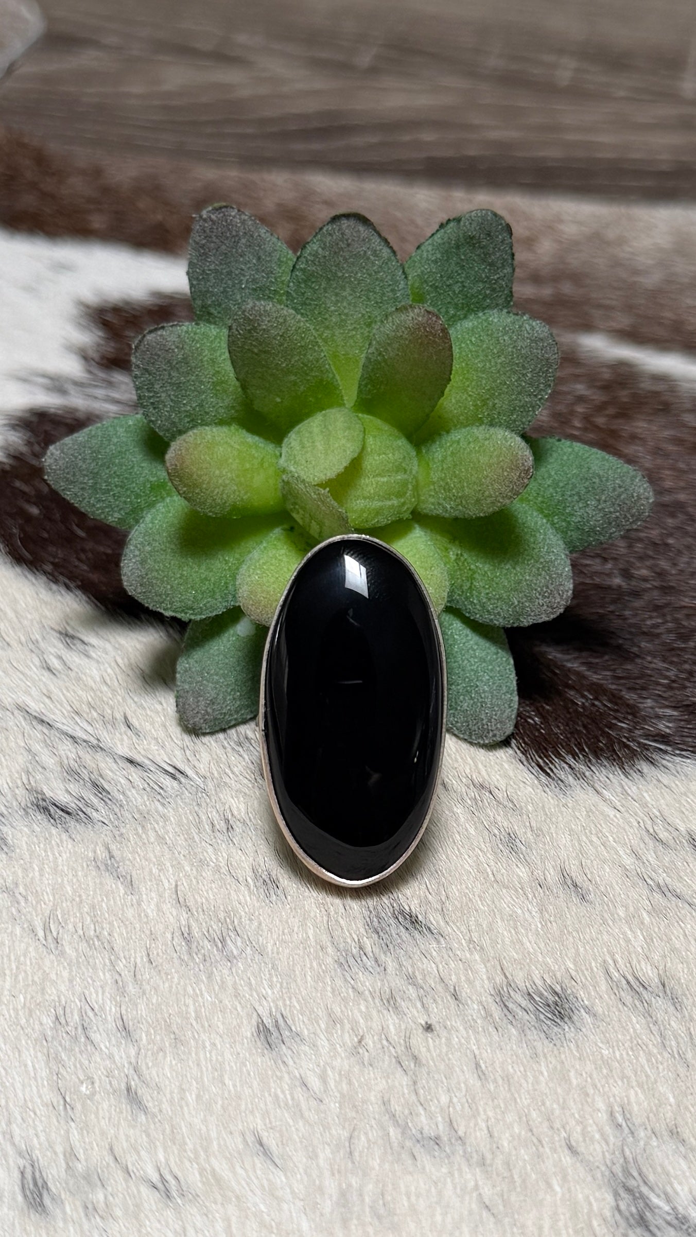 Medru Black Onyx ring size 6.5