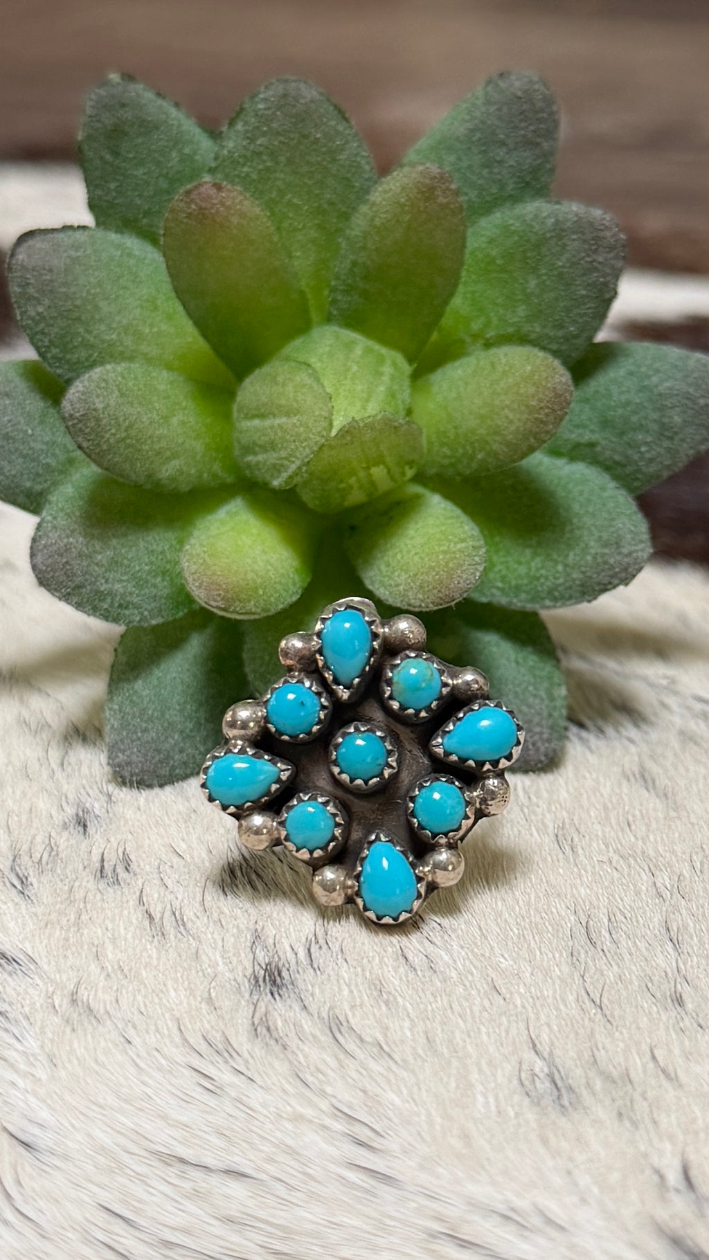Fairren Begay TQ ring size 6.5