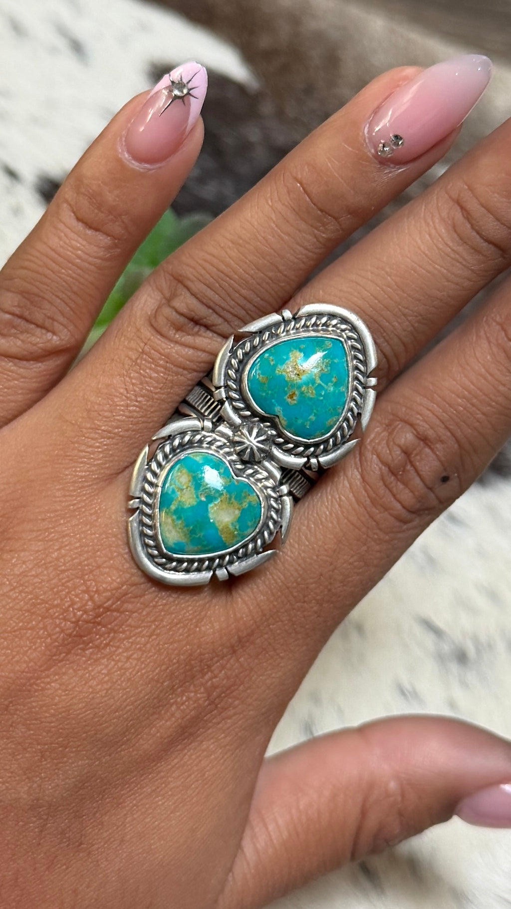 John James Mccray TQ heart ring size 7.5