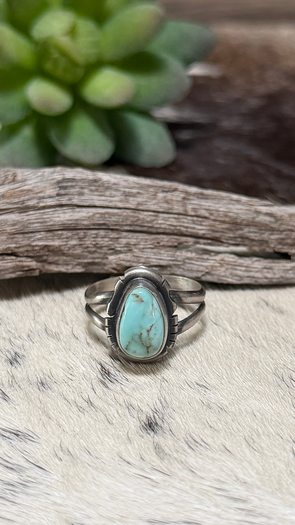 Native made Dry Creek ring size 7.5