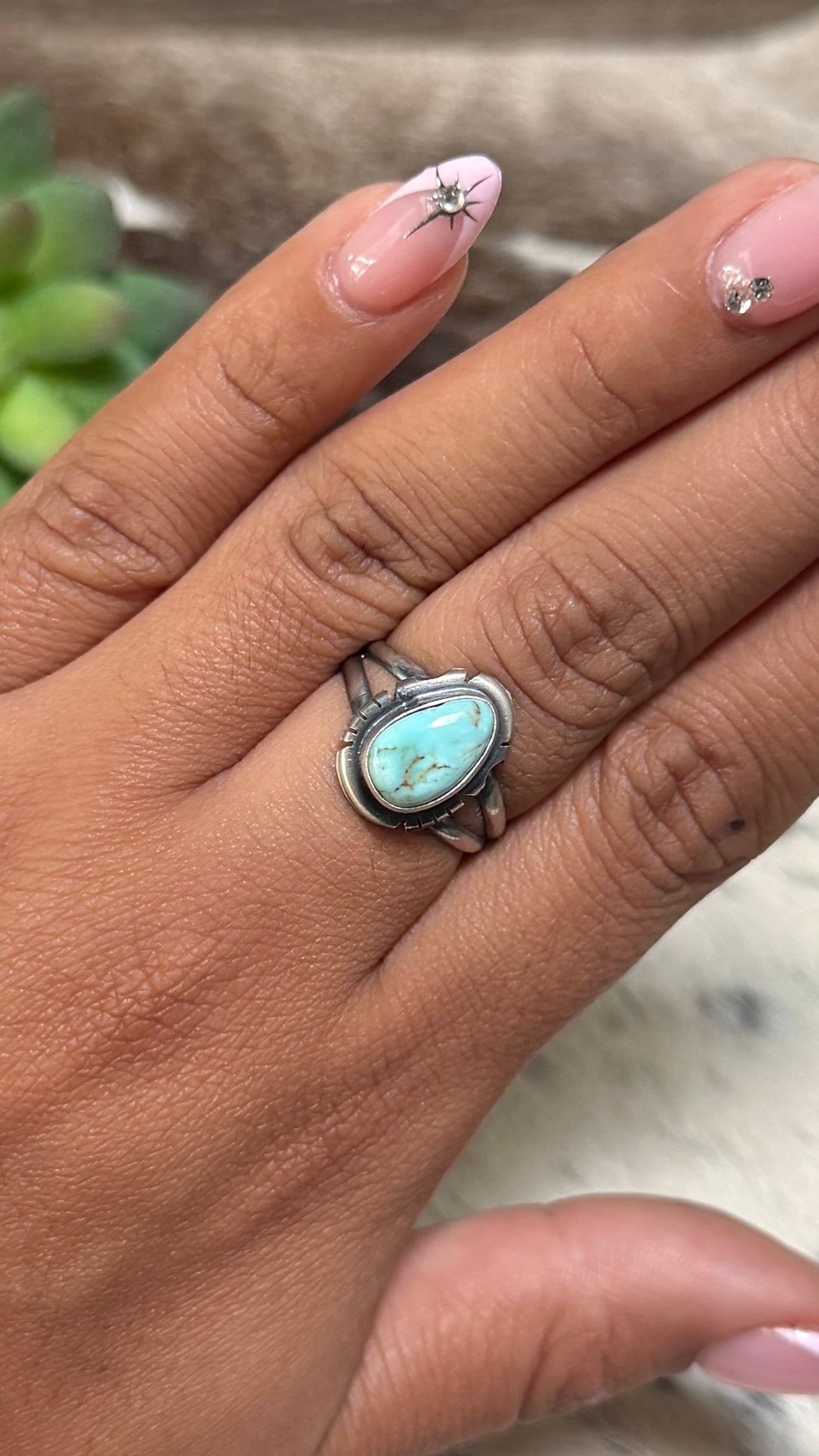 Native made Dry Creek ring size 7.5