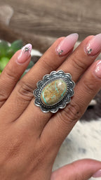 Native made Ribbon TQ ring size 8