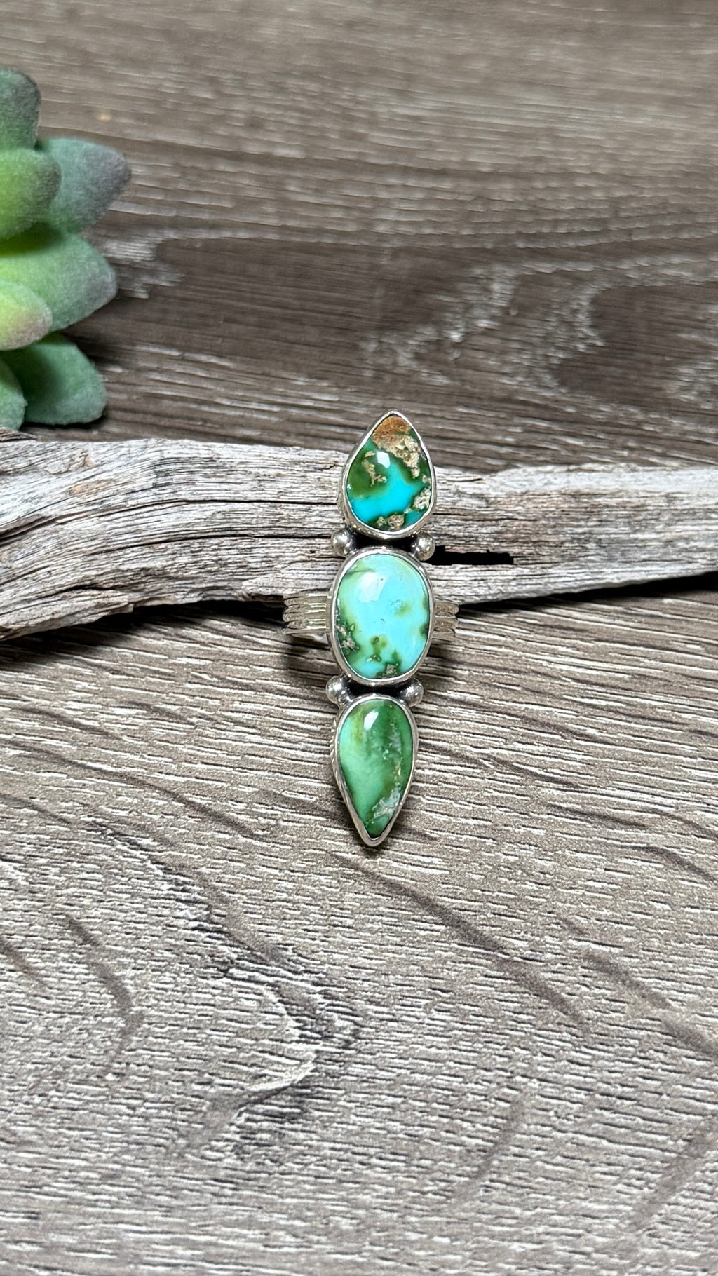 Sonoran Gold Crawler Ring, Size7