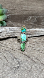 Sonoran Gold Crawler Ring, Size7