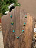 Liquid silver Pixie necklace