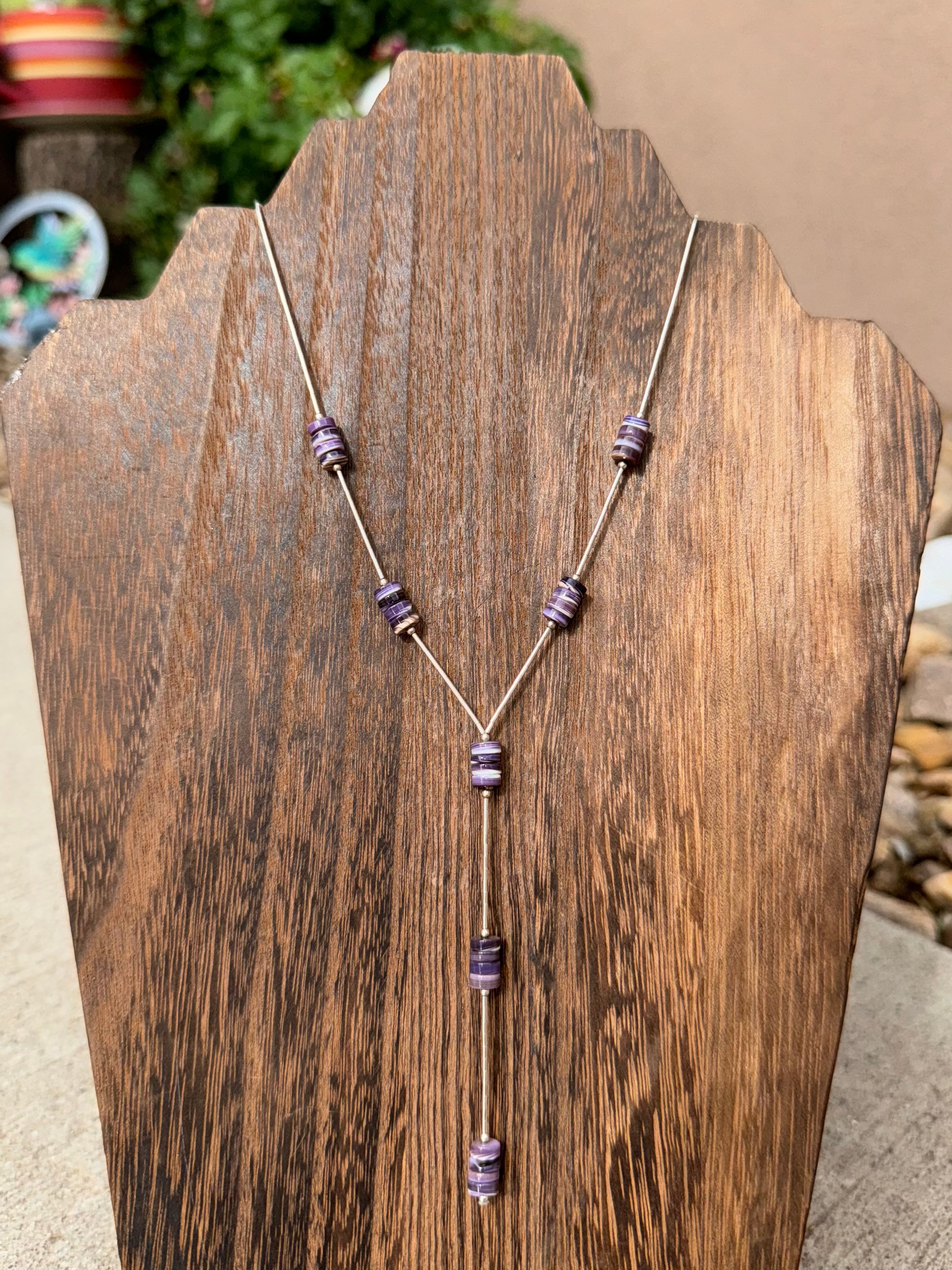 Wampum lariat