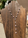 Pink Conch lariat