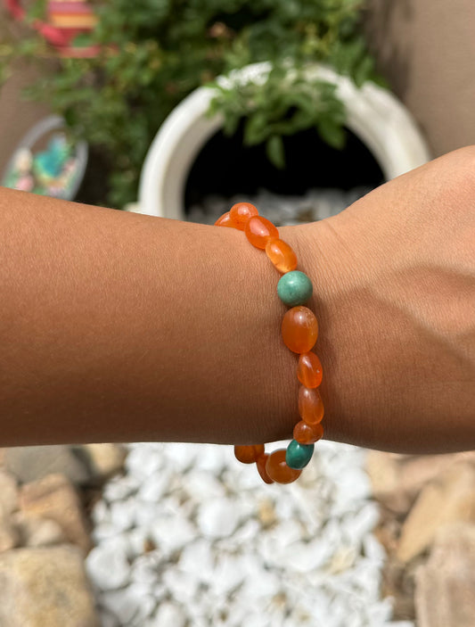 Carnelian bracelet