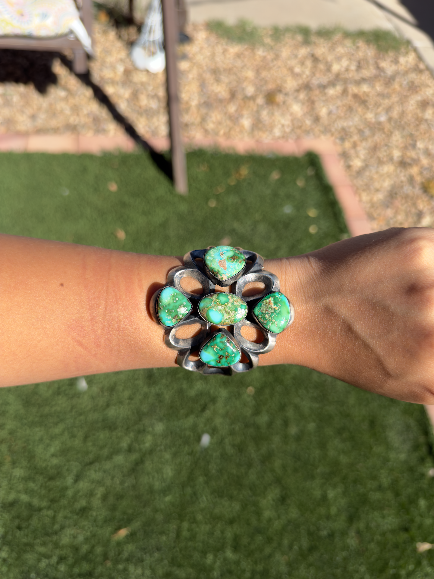 Chimney Butte Sonoran Gold cuff