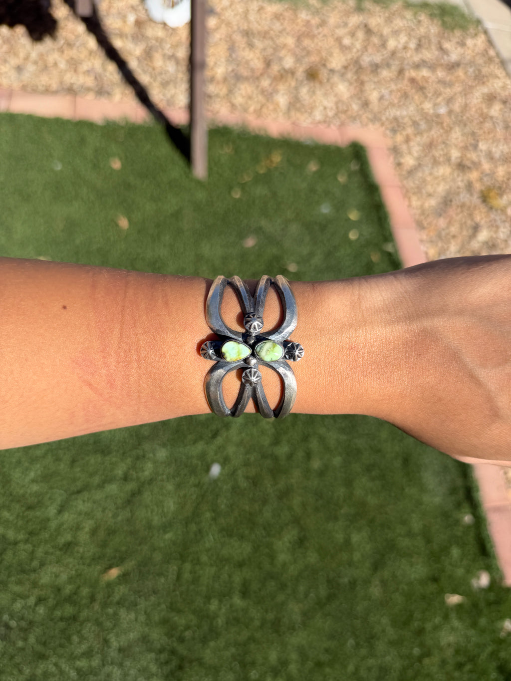 Chimney Butte Palomino butterfly cuff