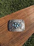 Chimney Butte Golden Hills belt buckle