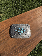 Chimney Butte Golden Hills belt buckle