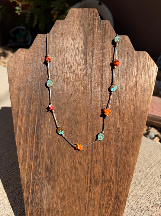 Spiny & Turquoise pillow beads