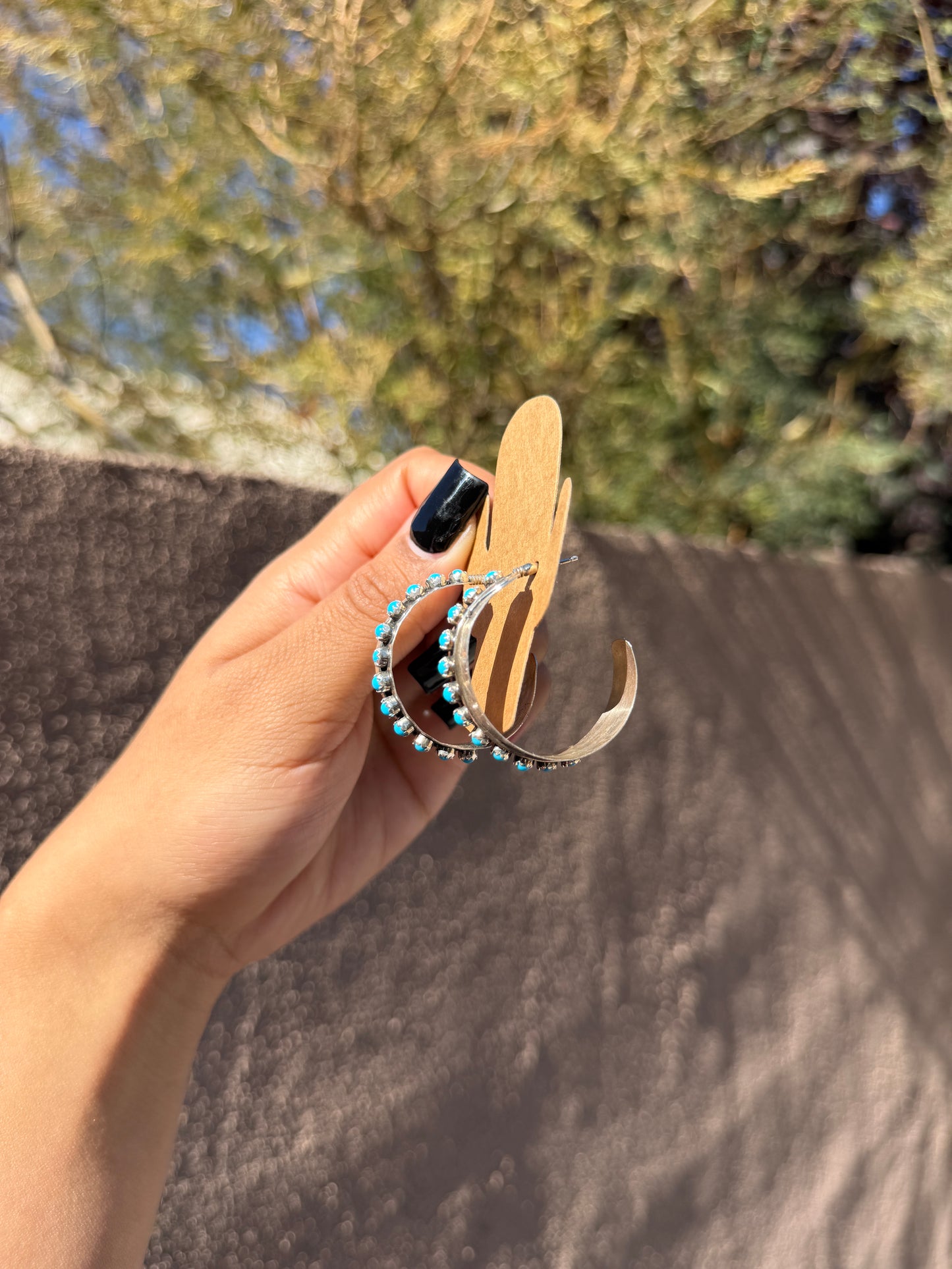 Chester Charlie hoop earrings