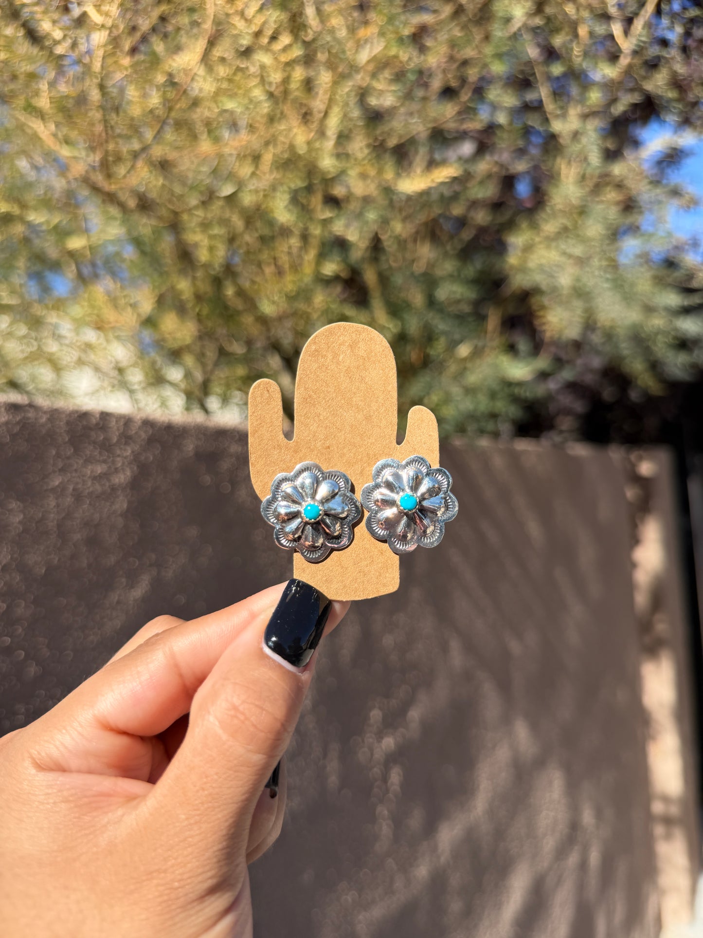 Concho & Turquoise studs