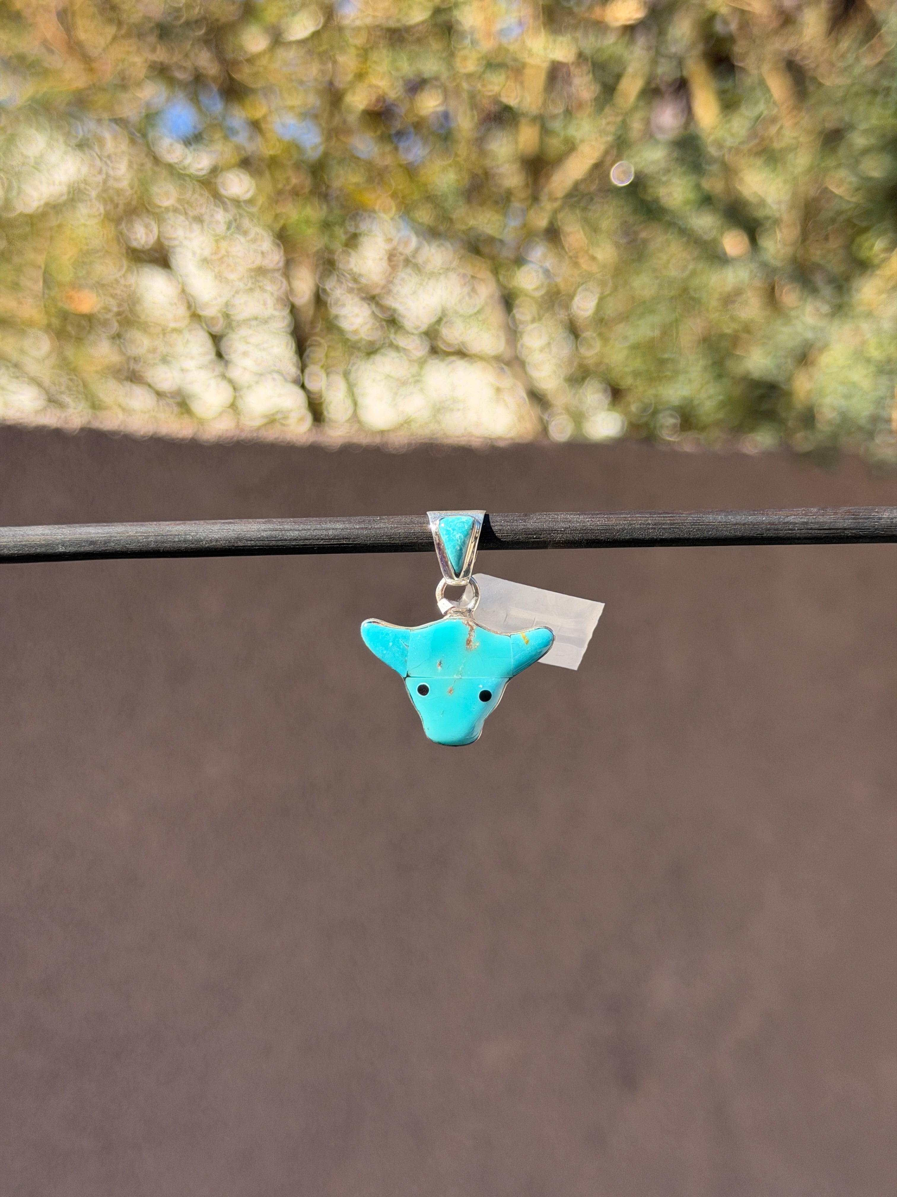 Cattle head pendant