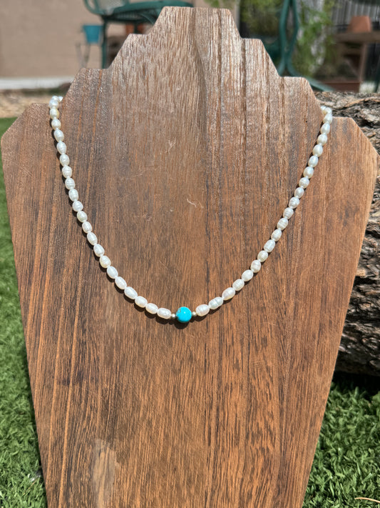 Fresh water pearl necklace