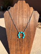 Sleeping Beauty TQ Naja Bar Necklace
