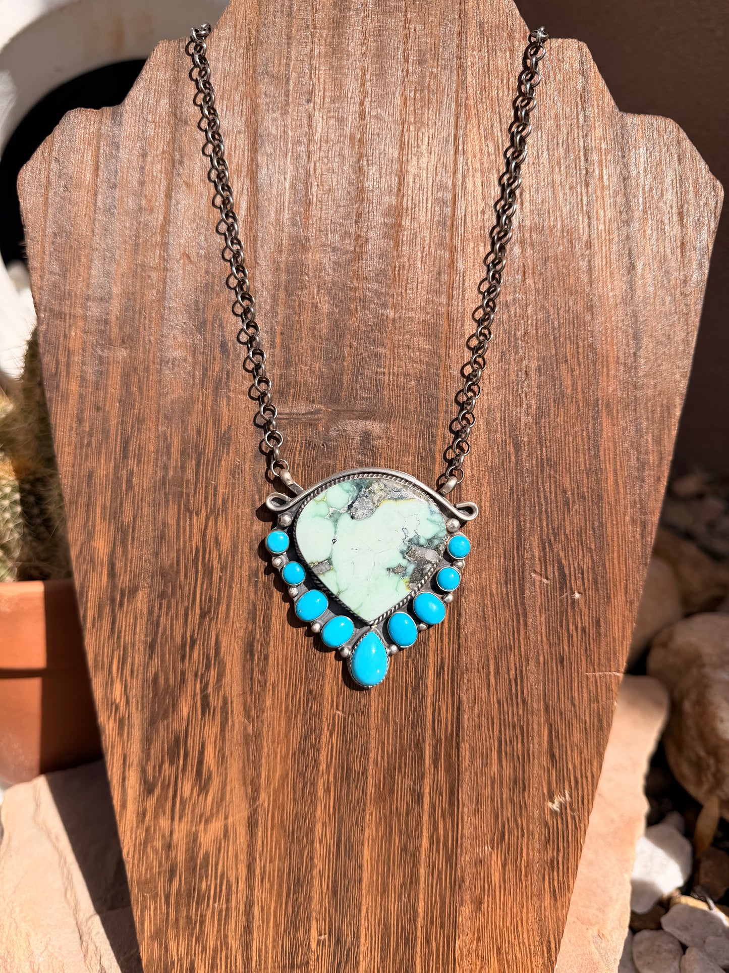 Philbert Nez Bar Necklace