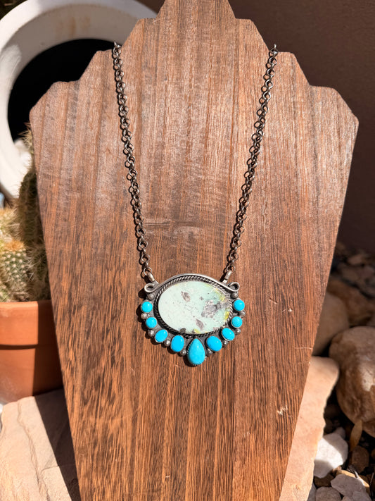 Philbert Nez Bar Necklace