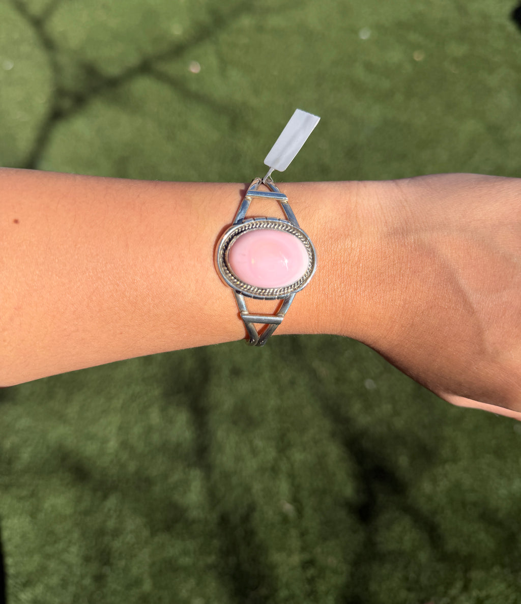 Pink Conch Cuff