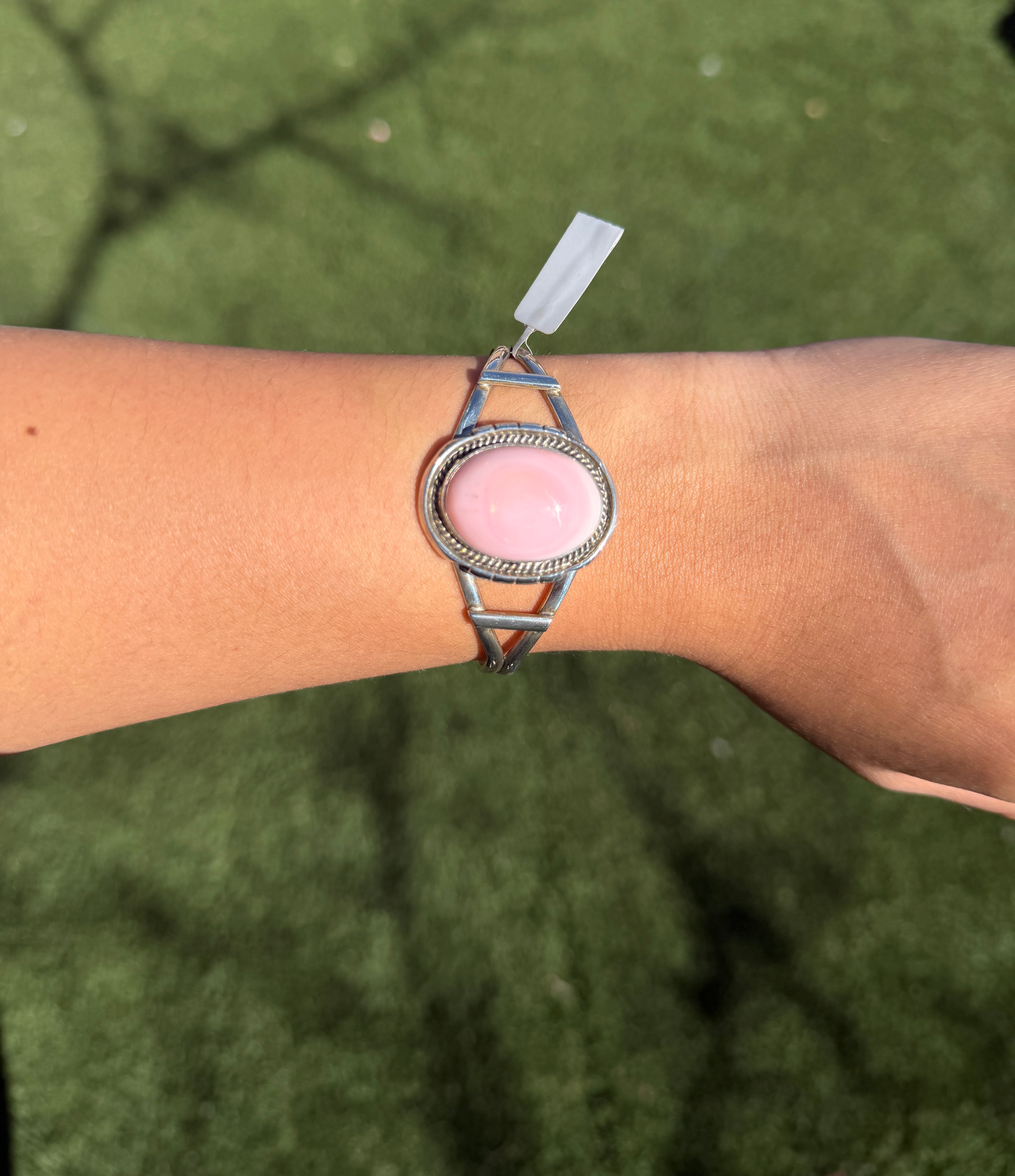 Pink Conch Cuff