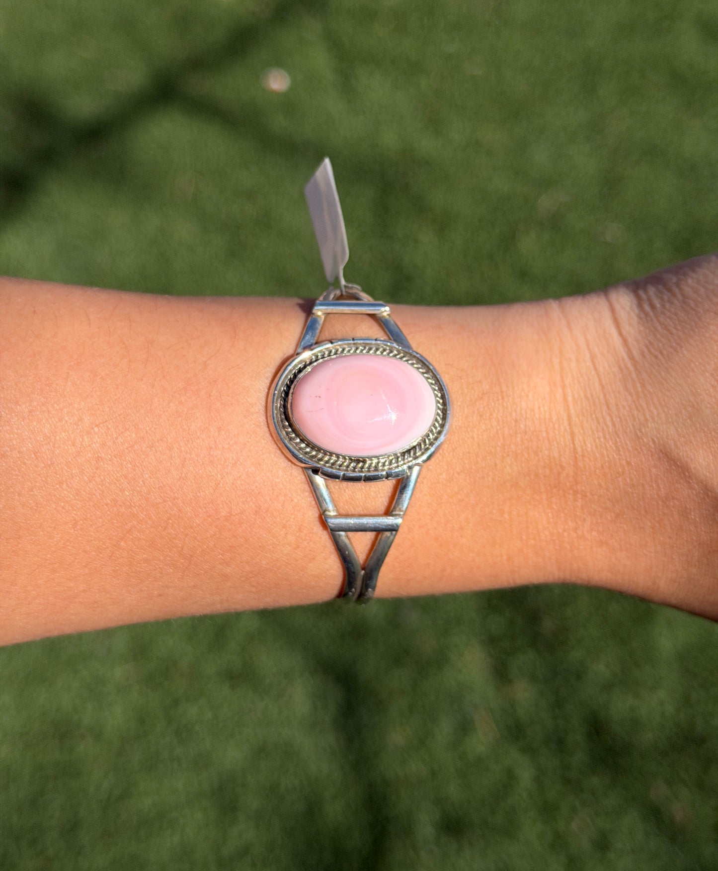 Pink Conch Cuff