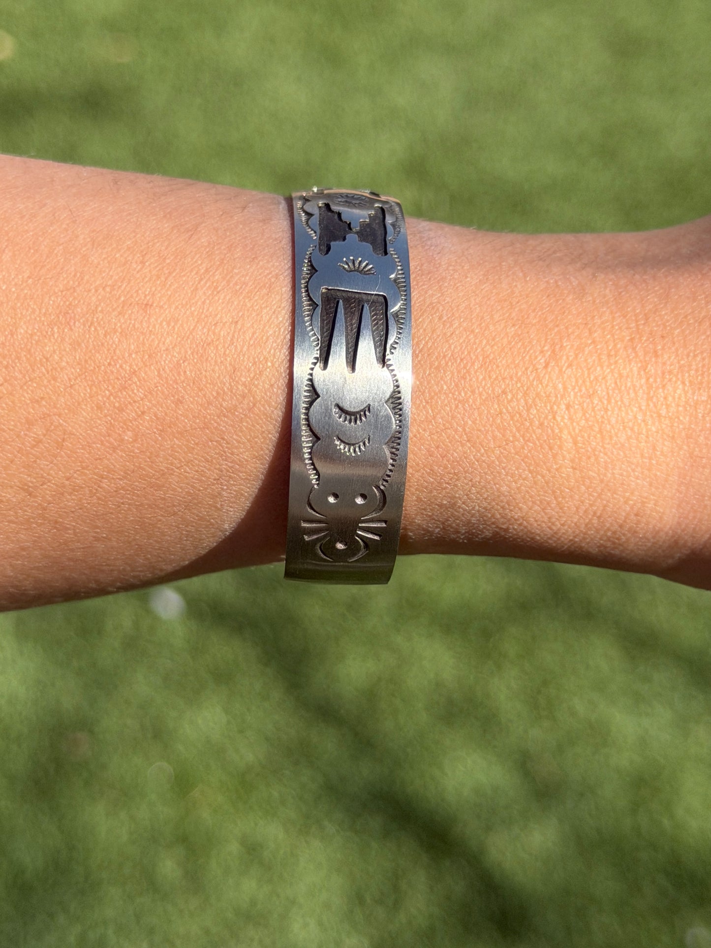 Native made Silver cuff