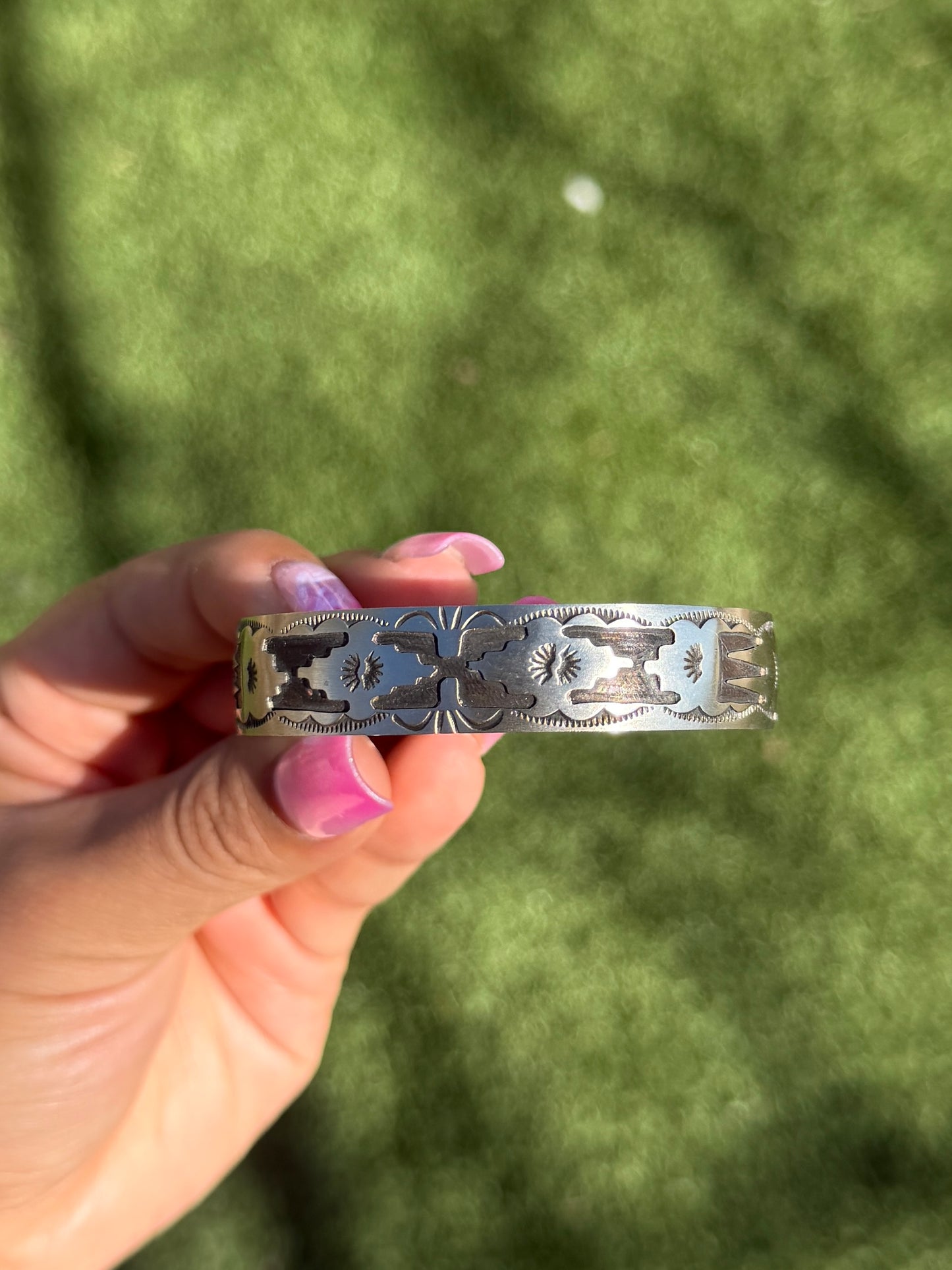 Native made Silver cuff