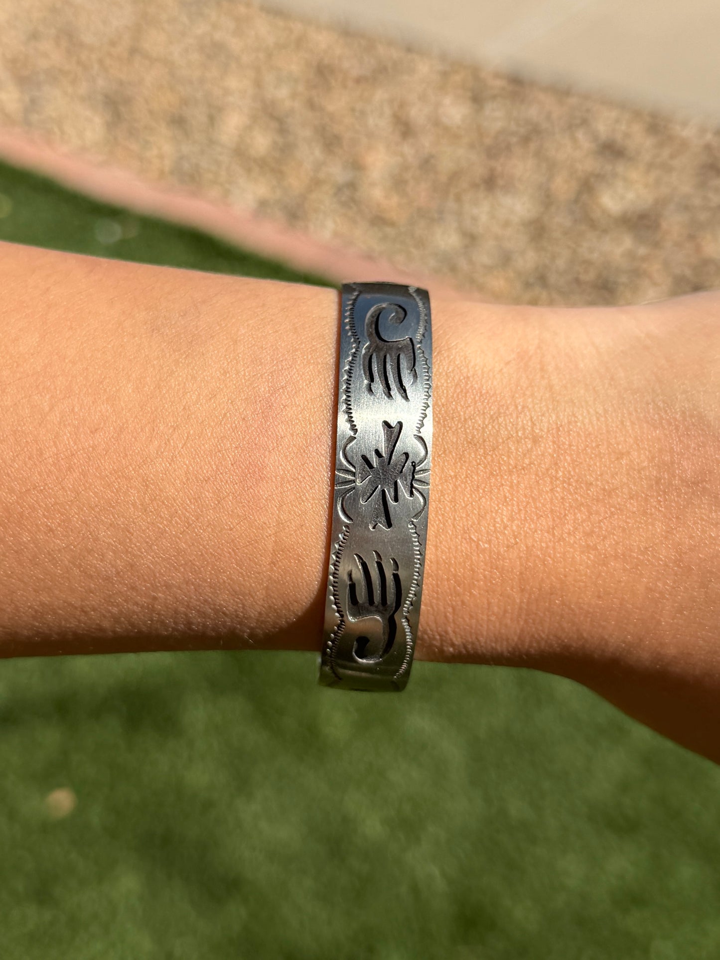 Native Bear claw cuff