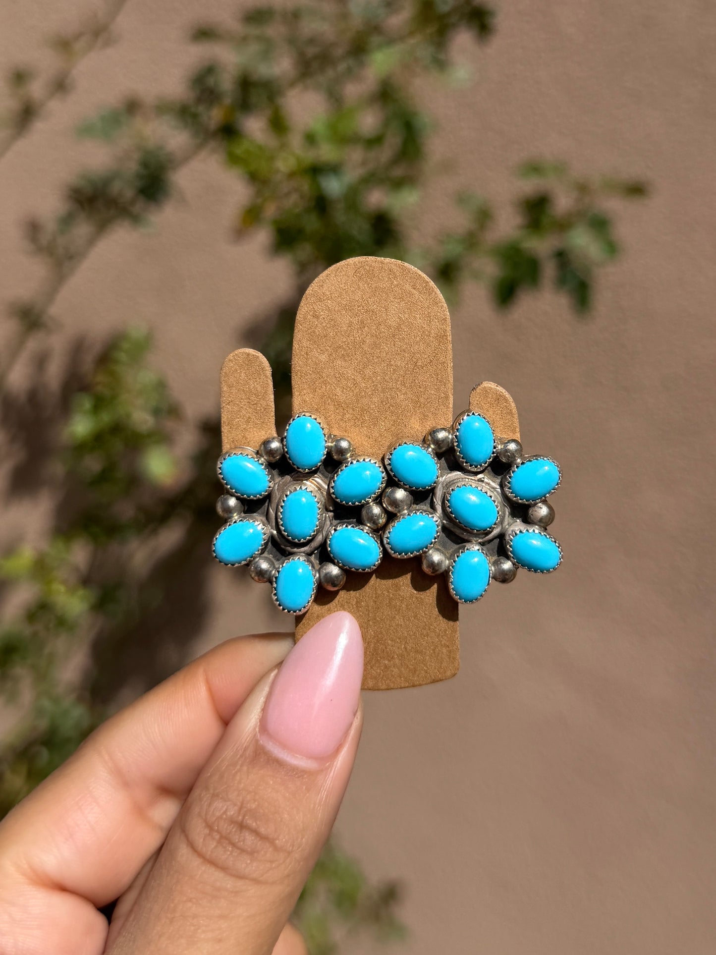Kathleen TQ cluster earrings