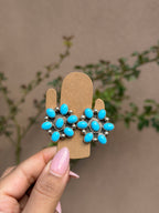 Kathleen TQ cluster earrings