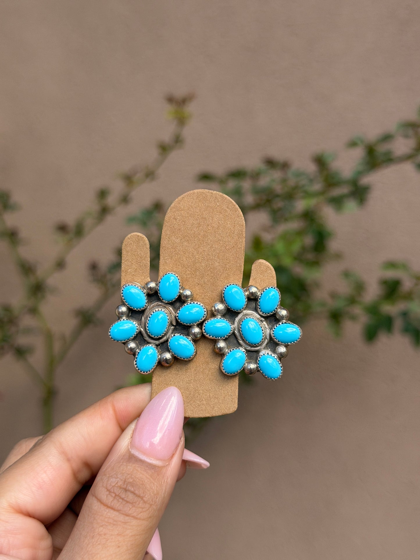 Kathleen TQ cluster earrings