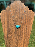 Turquoise Bar Necklace