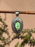 Chimney Butte Sonoran Gold TQ concho pendant