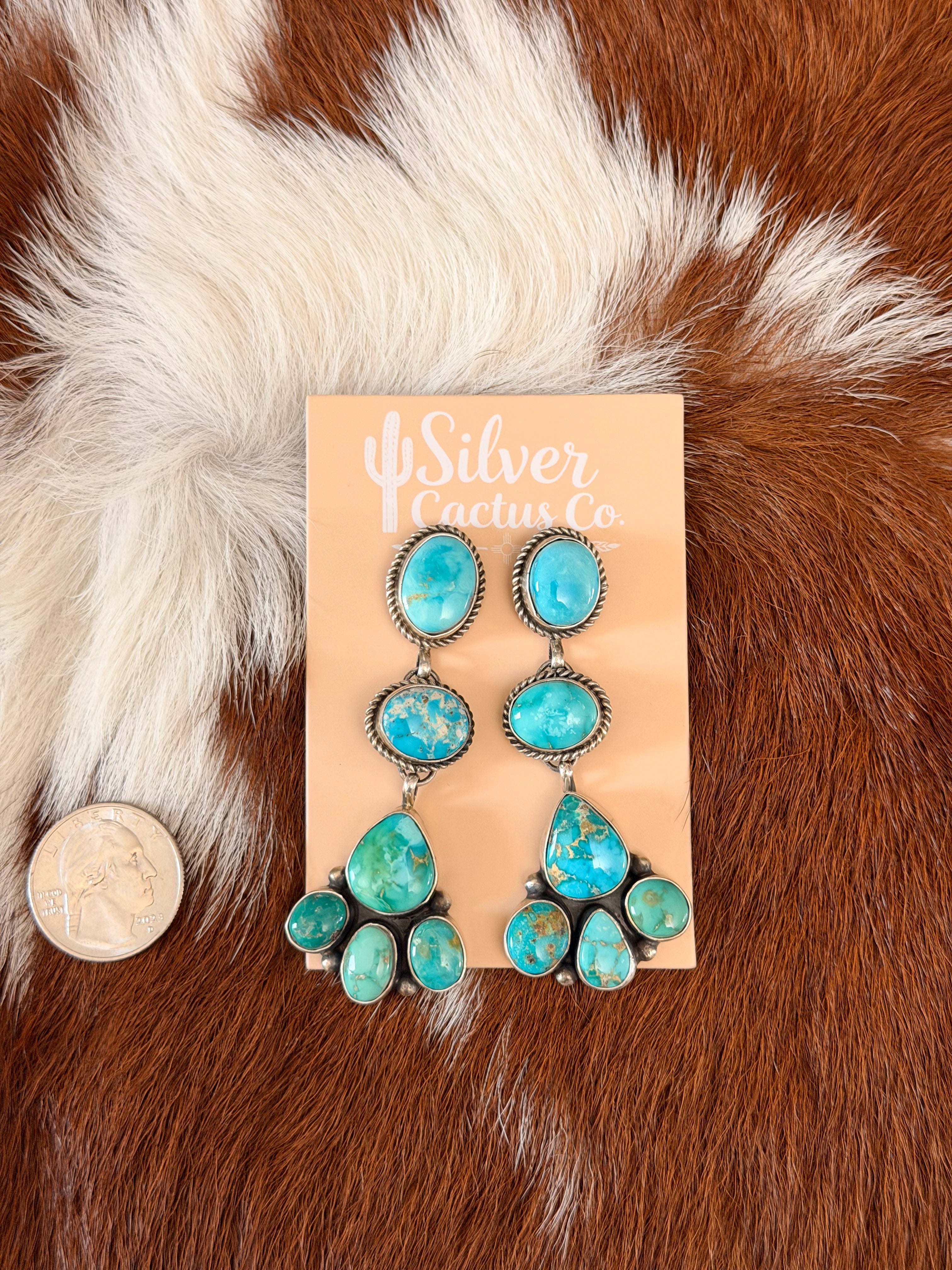Hiram Largo Stud Dangle Earrings