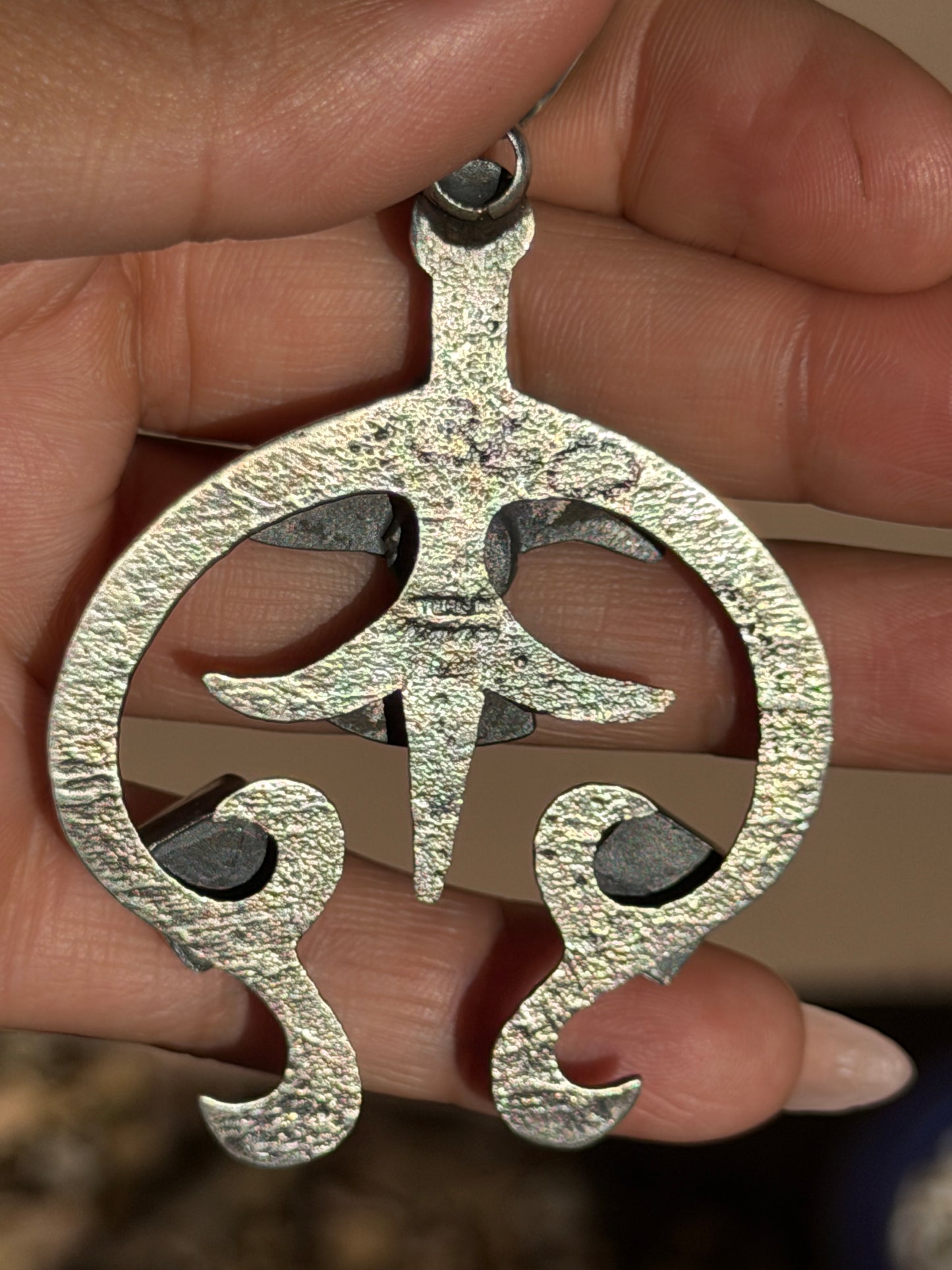Chimney Butte thunderbird naja pendant