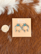 Silver Naja Stud Earrings