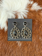 Federico Jimenez Black Onyx Earrings
