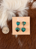 Marcella James Stud Dangle Earrings