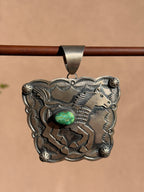Chimney Butte horse pendant