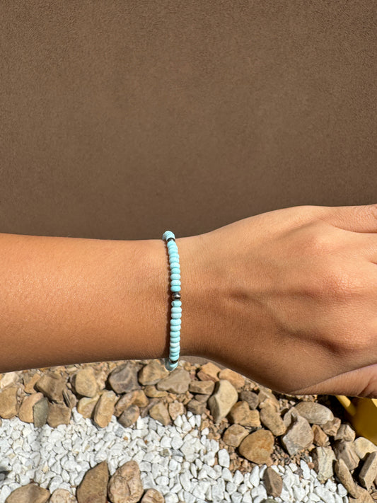 Dragonite rondelle clasp bracelet