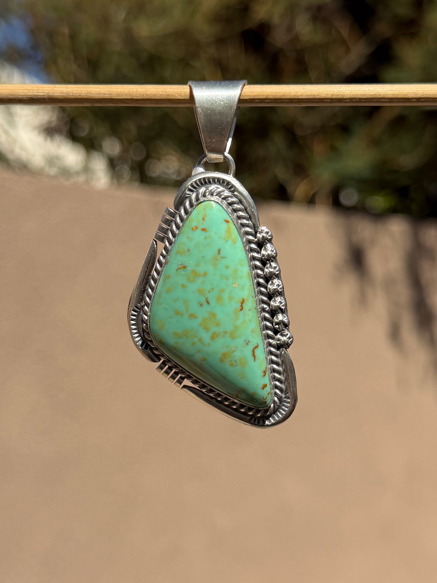 John Nelson Emerald Valley TQ pendant