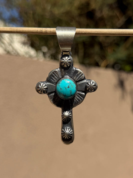 Chimney Butte cross pendant
