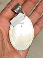 Jeff Largo Royston TQ scalloped pendant