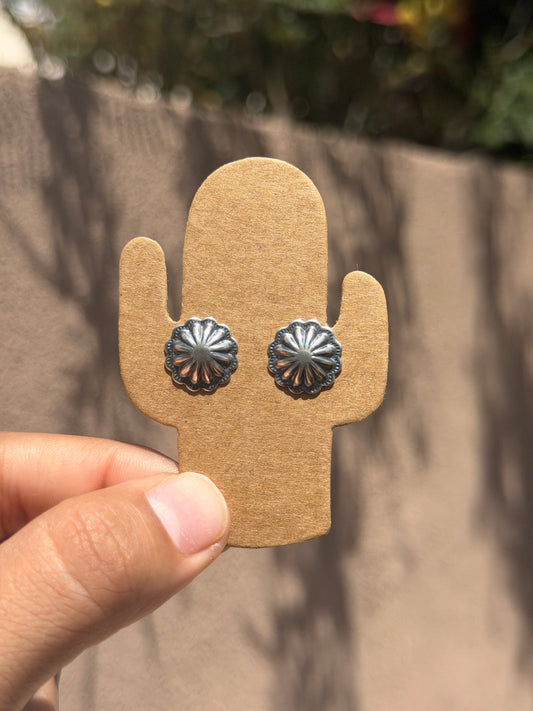 Silver concho studs