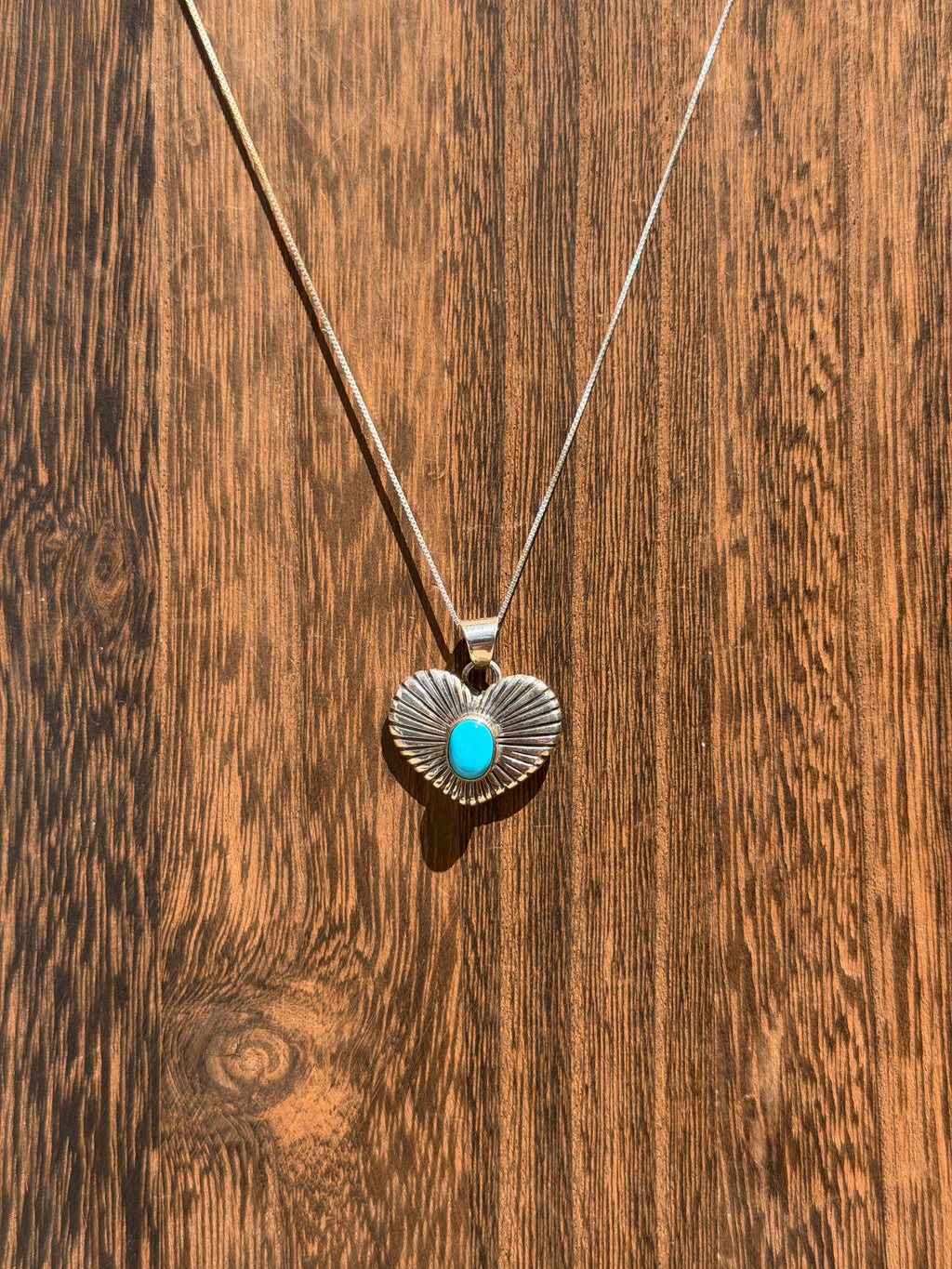 Native made heart necklaces