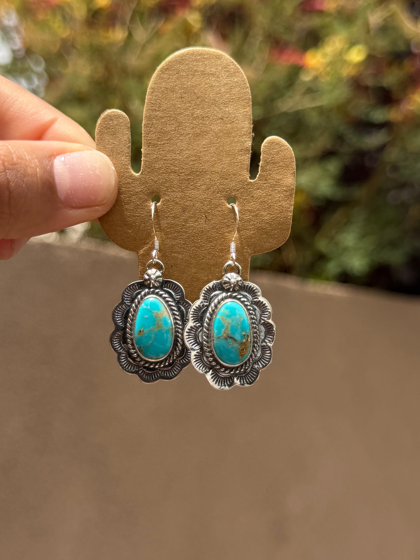 Annie McCray Turquoise earrings